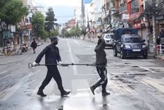 Nepal El largo brazo de la Ley según la Policía nepalí.