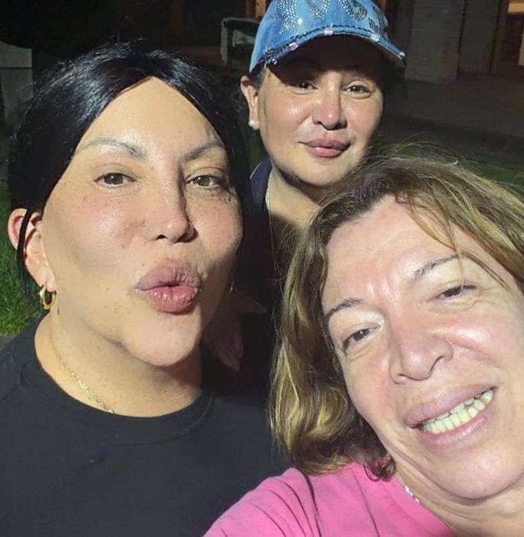 La empresaria mendocina y Lizy Tagliani compartiendo tiempo juntas. La empresaria mendocina y Lizy Tagliani compartiendo tiempo juntas.