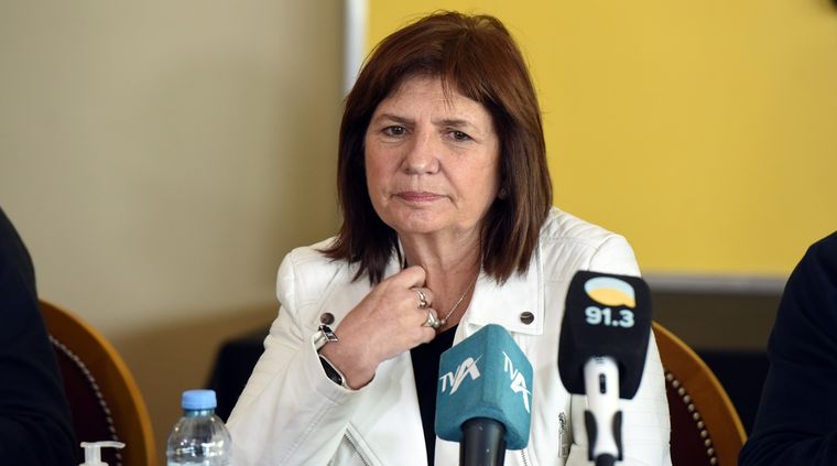 Durísima. Bullrich decidió no dejar pasar el error de Losada y la acusó. Foto: ALF PONCE MERCADO / MDZ