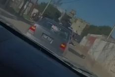 El curioso cortejo fúnebre se registró en la localidad bonaerense de Ciudad Evita.