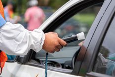 Tres conductores se accidentaron y dieron positivo de alcoholemia en la madrugada Foto: Prensa Gobierno