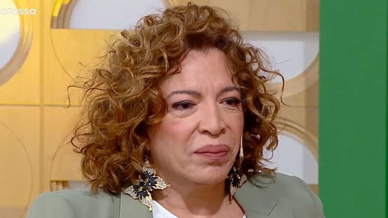 Lizy Tagliani estuvo presente este martes en A la Barbarossa.