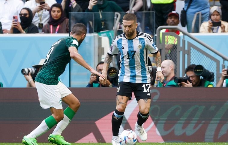 Alejandro Gómez El Papu Gómez fue autocrítico con los errores de Argentina ante Arabia Saudita.