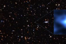 Un equipo internacional de astrónomos ha descubierto oxígeno en la galaxia más distante que se conoce Foto: EFE