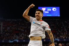 Gonzalo Montiel no jugará más en Sevilla y se muda a Inglaterra. Foto: Noticias Argentinas