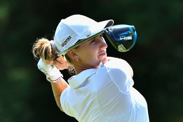 Simmermacher se convirtió en la primera golfista argentina en disputar un Juego Olímpico Foto: Deportes Argentina