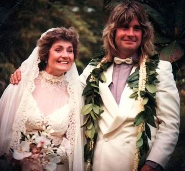 Ozzy Osbourne y Sharon se casaron en 1982. Ozzy Osbourne y Sharon se casaron en 1982.
