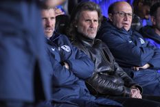 El DT habló luego de comenzar el torneo con triunfo. Foto: Télam