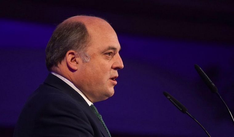 Ben Wallace Ben Wallace hizo balance de la situación bélica. Foto: Efe.