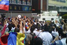 minuto a minuto, la marcha opositora en venezuela