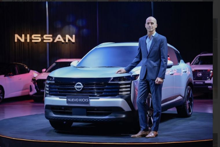 Ricardo Flammini mantuvo contacto con la prensa especializada Foto: Prensa Nissan