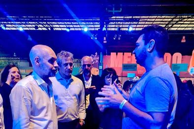 MDZol | Horacio Rodríguez Larreta y Gabriel Guardia en MAPPA.