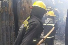 El incendio fue controlado por varias dotaciones Foto: Imagen ilustrativa