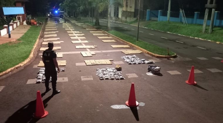 Un hombre de 36 años fue detenido.  Foto: Gendarmería Nacional