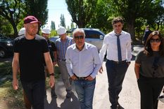 Esteban Allasino, Alfredo Cornejo, Natalio Mema y Marité Baduí