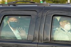 Estado de salud de Trump: la sorpresiva y criticada salida del presidente de EE.UU. del hospital para saludar a sus seguidores