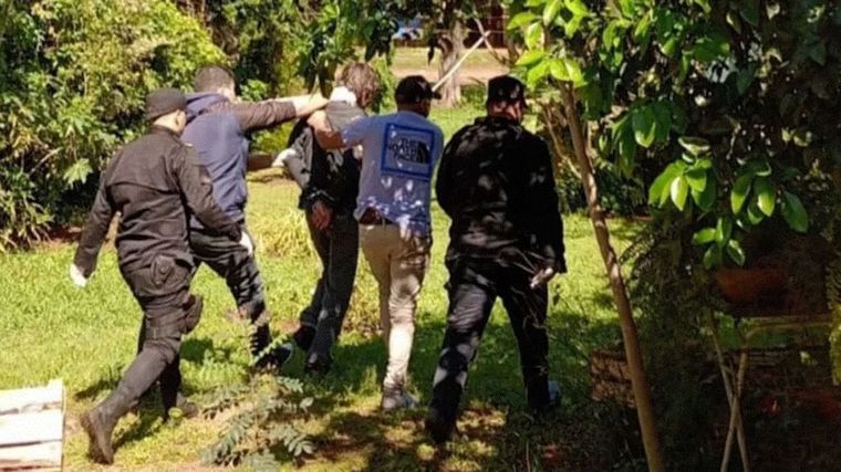 Policía de Misiones detuvo al femicida Foto: Foto: NA