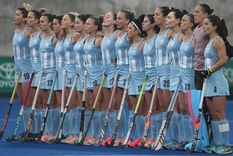Las Leonas se subieron a su quinto podio olímpico. Foto: Reuters