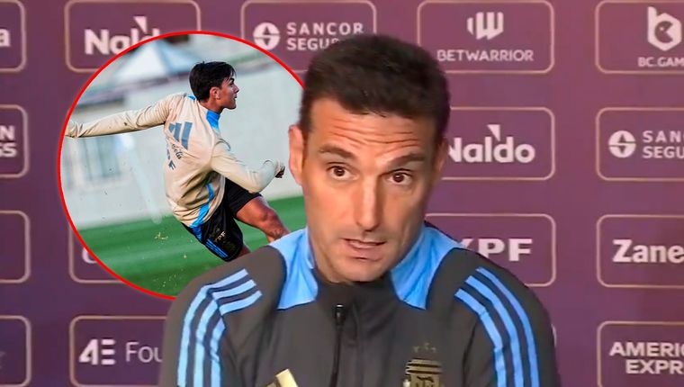 Scaloni se refirió a la convocatoria de Dybala. Foto: Captura ESPN y @Argentina