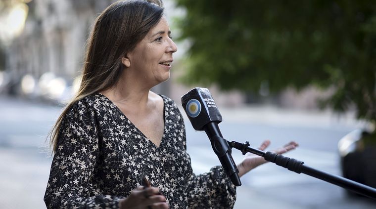 Cerruti La exvocera no dejó escondió sus opiniones sobre las elecciones de Boca. Crédito: Télam Foto: TELAM