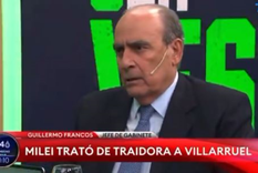 Guillermo Francos apaciguó las críticas del Gobierno contra Victoria Villarruel.