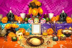El Día de Muertos es una fiesta tradicional en muchas culturas americanas, pero principalmente en México Foto: SHUTERSTOCK El Día de Muertos es una fiesta tradicional en muchas culturas americanas, pero principalmente en México Foto: SHUTERSTOCK