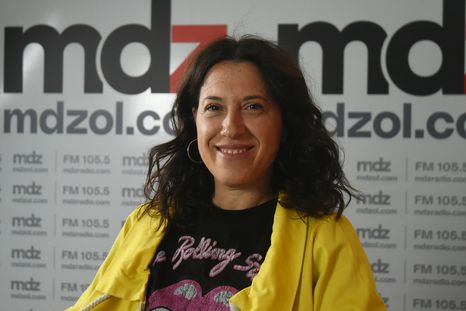 Caro Daffra charló con MDZ. Foto: Rodrigo DAngelo / MDZ