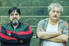 Carlos Portaluppi y Claudio Rissi compartieron elenco en El Marginal Foto: Instagram Carlos Portaluppi