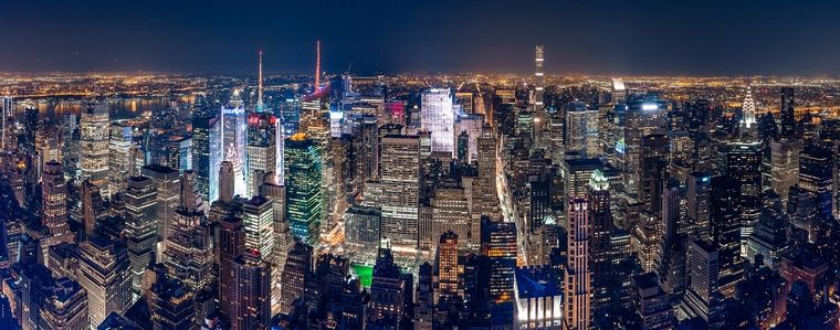 Una investigación advierte que Nueva York se hunde Foto: Freepik