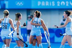 Las Leonas celebraron con el hit Muchachas Foto: PrensaCOI Las Leonas celebraron con el hit Muchachas Foto: PrensaCOI