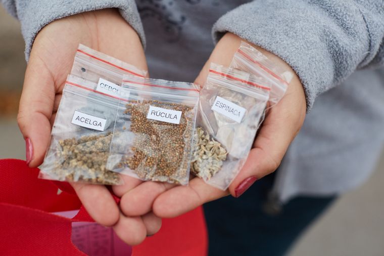 ¡Semillas para todos en Las Heras!