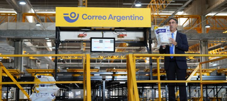 Camilo Baldini, Correo Argentino Camilo Baldini, Correo Argentino