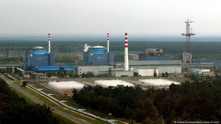 Central nuclear de Khmelnitsky, ubicada a 330 km de Kiev Foto: DW