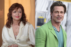 Susan Sarandon revela cuál fue su primer pensamiento al conocer a Brad Pitt en Thelma and Louis Susan Sarandon y Brad Pitt Foto: MDZ ONLINE