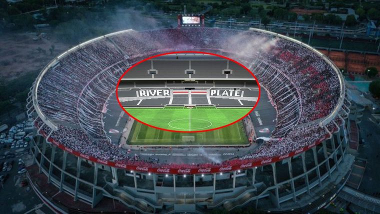 El nuevo Monumental tendrá cambios sorprendentes para los hinchas de River.