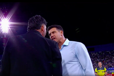 Gómez y Domínguez estuvieron al borde de llevar la discusión a otro escalón. Foto: Captura ESPN