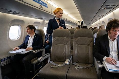 Con agendas dividas por la grieta Javier Milei y Axel Kicillof&nbsp; tendrán actividades en Nueva York a pocas cuadras de distancia