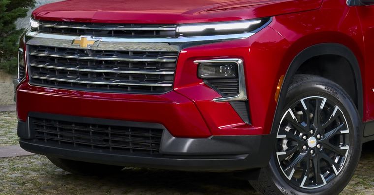 Así es la nueva Chevrolet Traverse 2024 Foto: Chevrolet
