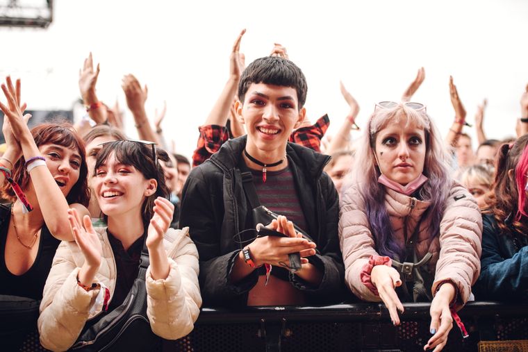 Cien mil personas disfrutan de la primera jornada del Festival. Foto: Gentileza Prensa Lollapalooza Argentina