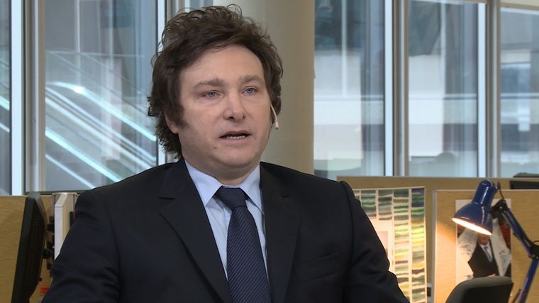 Javier Milei crece en las encuestas.