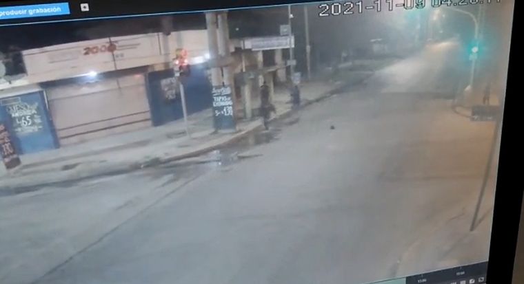 El hecho se registró en la localidad bonaerense de Merlo.