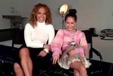 Jennifer Lopez y su hija Emme muñiz Foto: Instagram