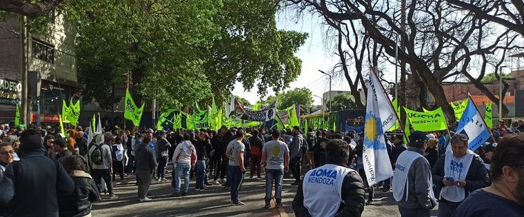 La marcha de este jueves