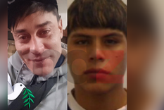 Kevín Jonathan Araya (derecha) fue imputado por el brutal asesinato de Carlos Jonathan Gelman.