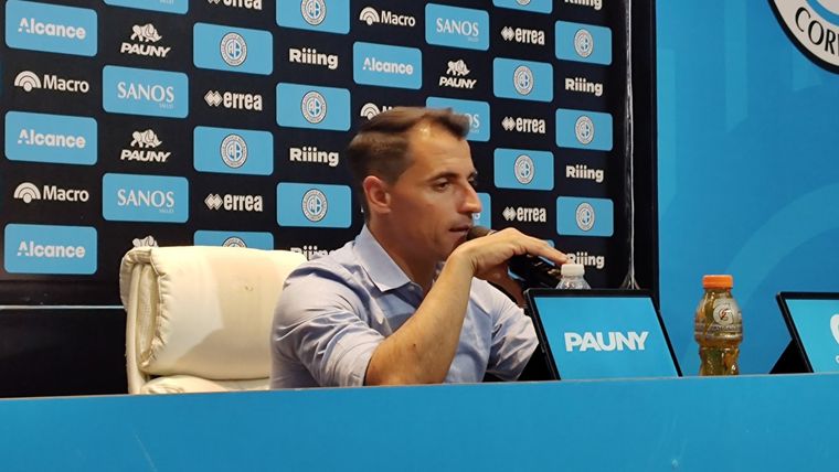 Farré, contento por el triunfazo del Belgrano puntero ante Boca Foto: Canal Showsport