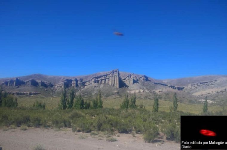 Ovnis en el sur de Mendoza.