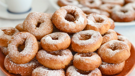 Receta de rosquillas que parece de panadería Receta de rosquillas que parece de panadería