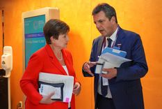 Los equipos negociadores de Argentina y el FMI continúan buscando despejar el camino para un nuevo encuentro definitorio entre Sergio Massa y Kristalina Georgieva. Foto: Prensa Ministerio de Economía