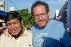 Raúl Mamani y Lucas Ilardo Foto: X @lucasilardo