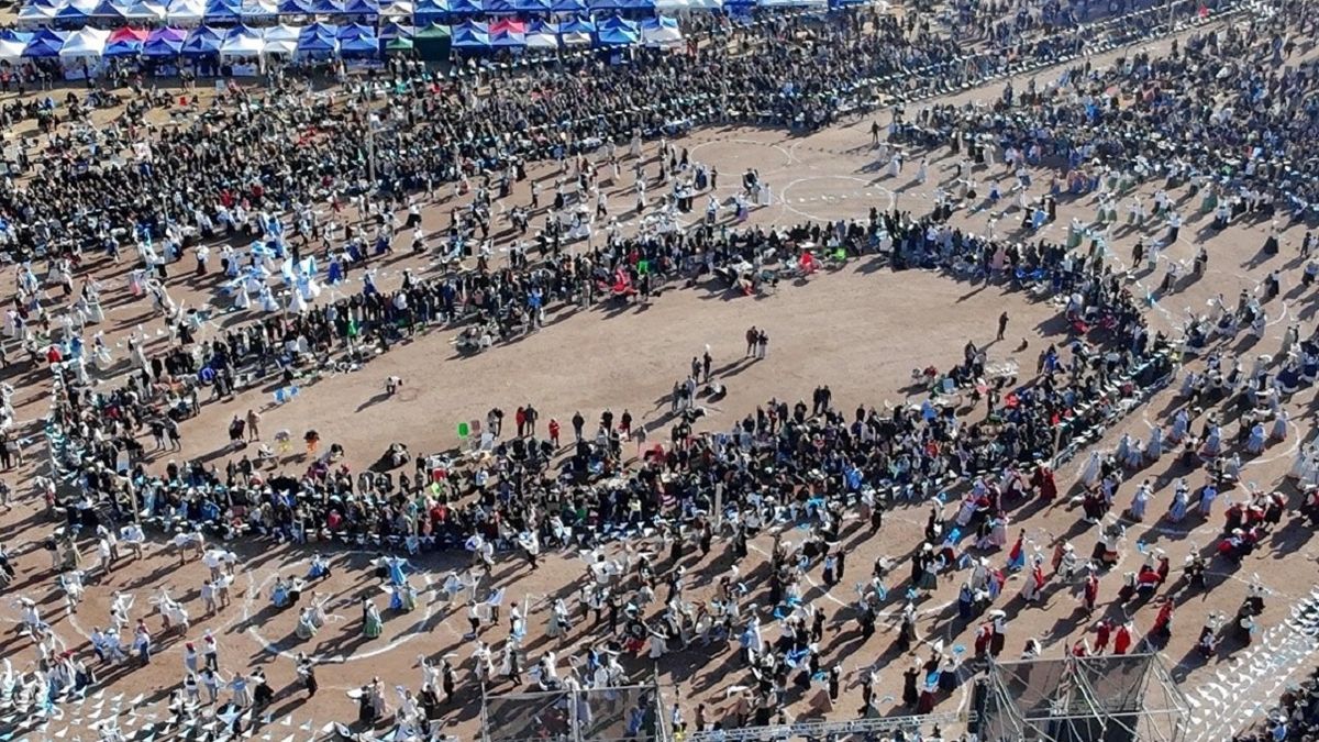 Así fue el multitudinario festejo del 25 de Mayo que se realizó en Mendoza